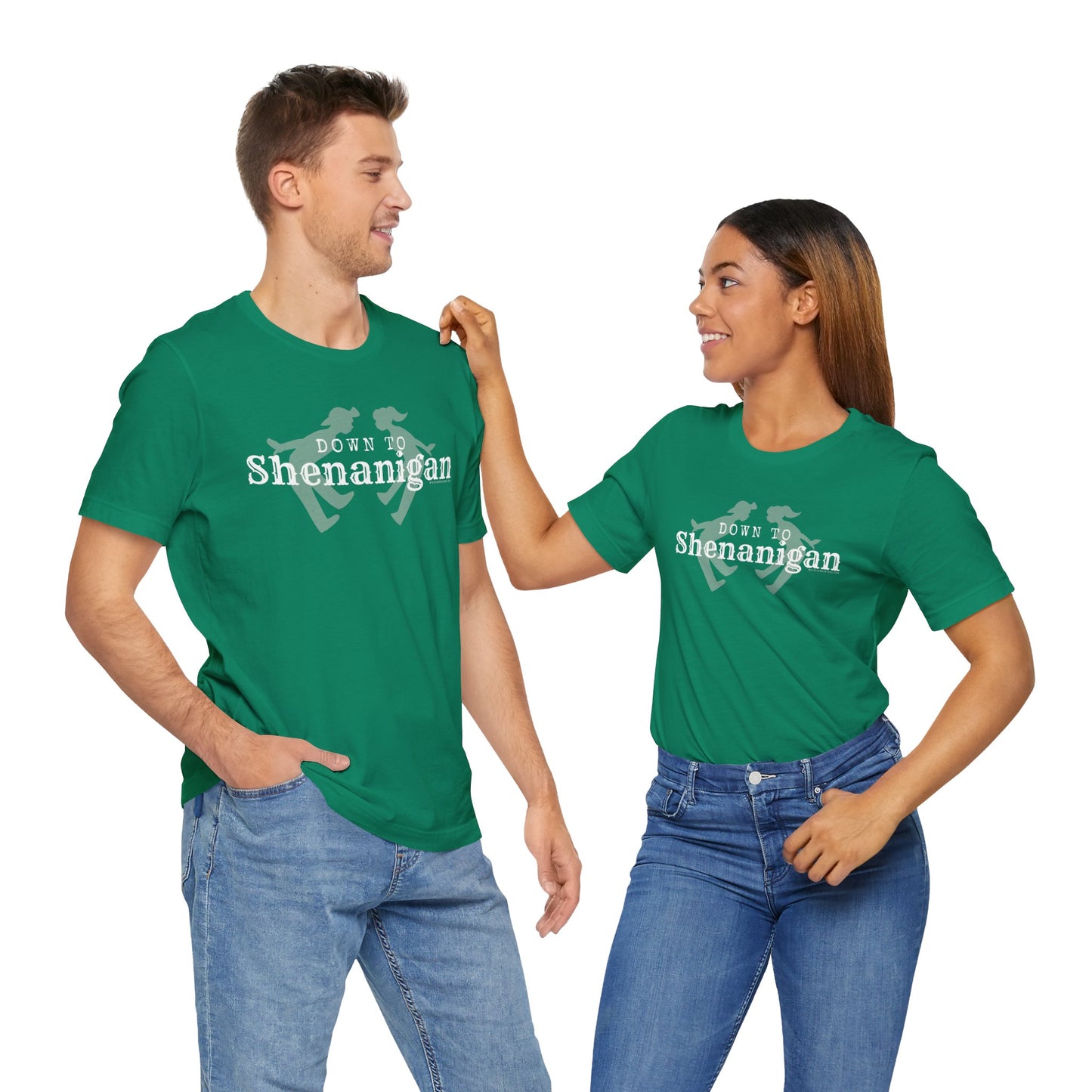 MoonShine Safari " Down to Shenanigan!" Unisex Jersey Short Sleeve Tee