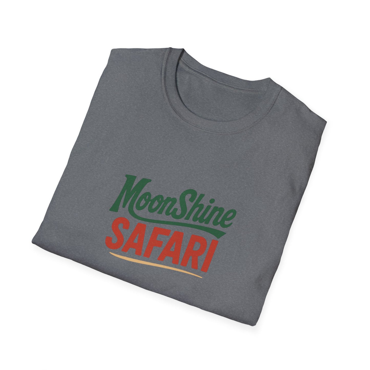MoonShine Safari "HillBilly Dew" Unisex Softstyle T-Shirt