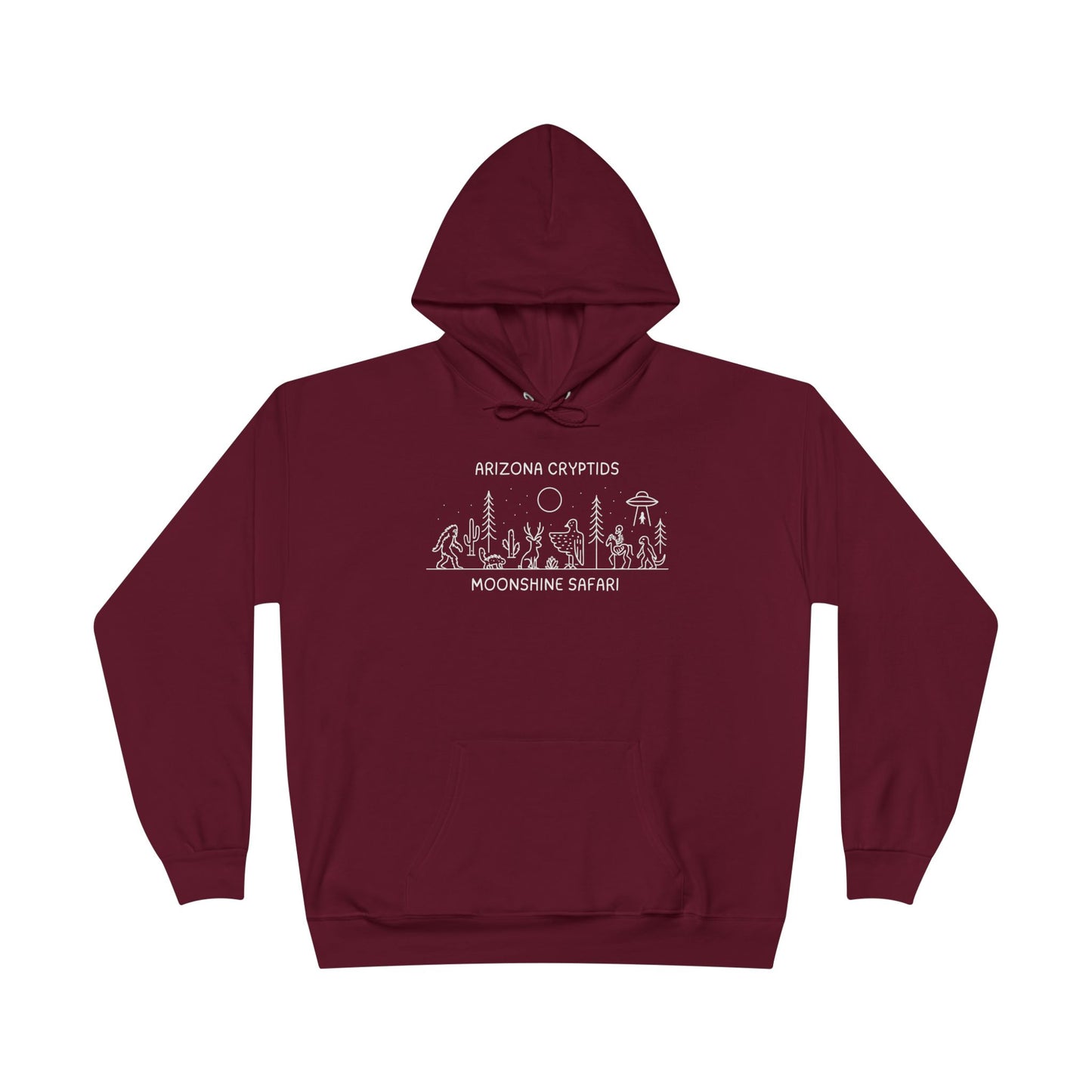 MoonShine Safari Arizona Cryptid Unisex Pullover Hoodie Sweatshirt