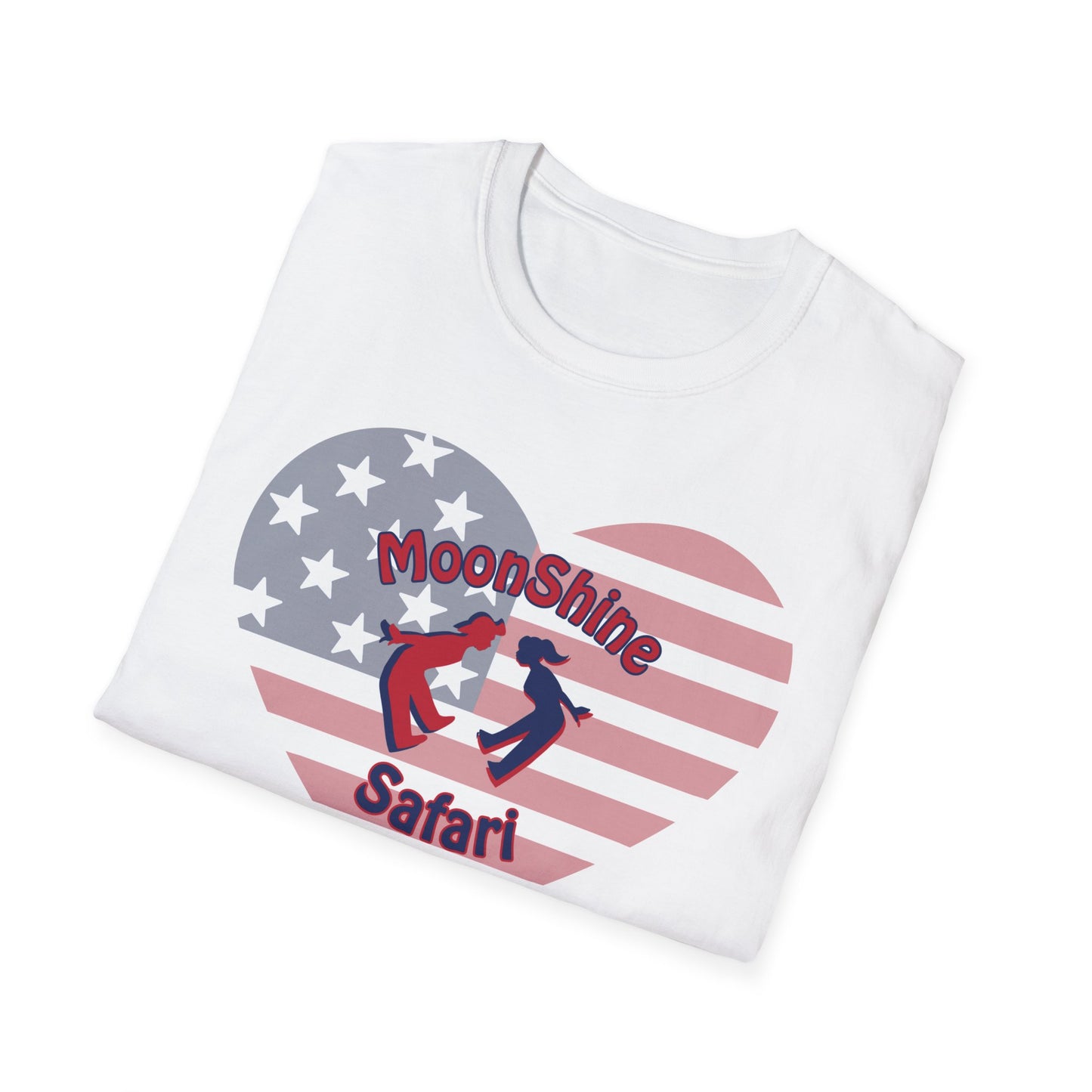 MoonShine Safari Pro-America Unisex Softstyle T-Shirt