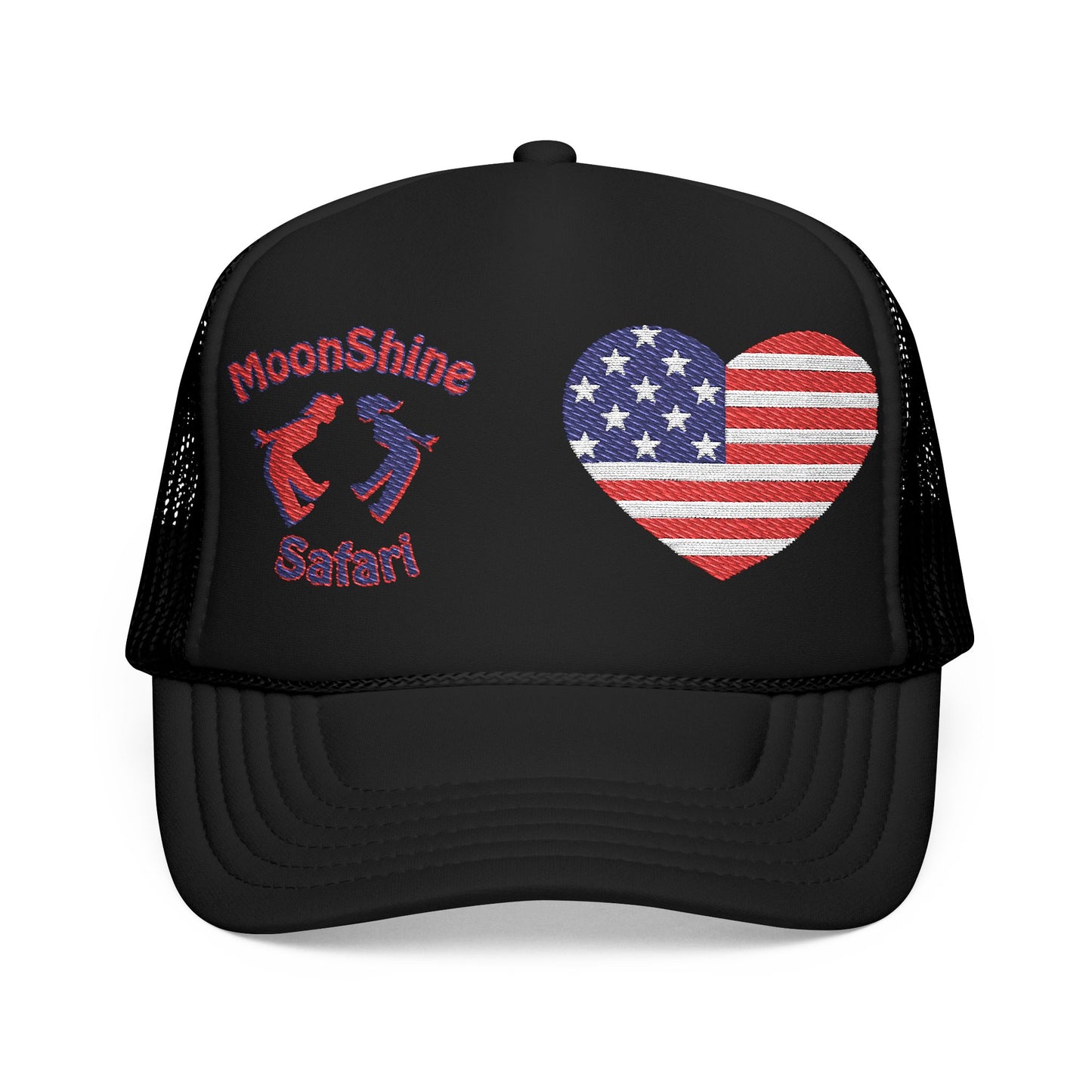MoonShine Safari America Pride Foam Trucker Hat