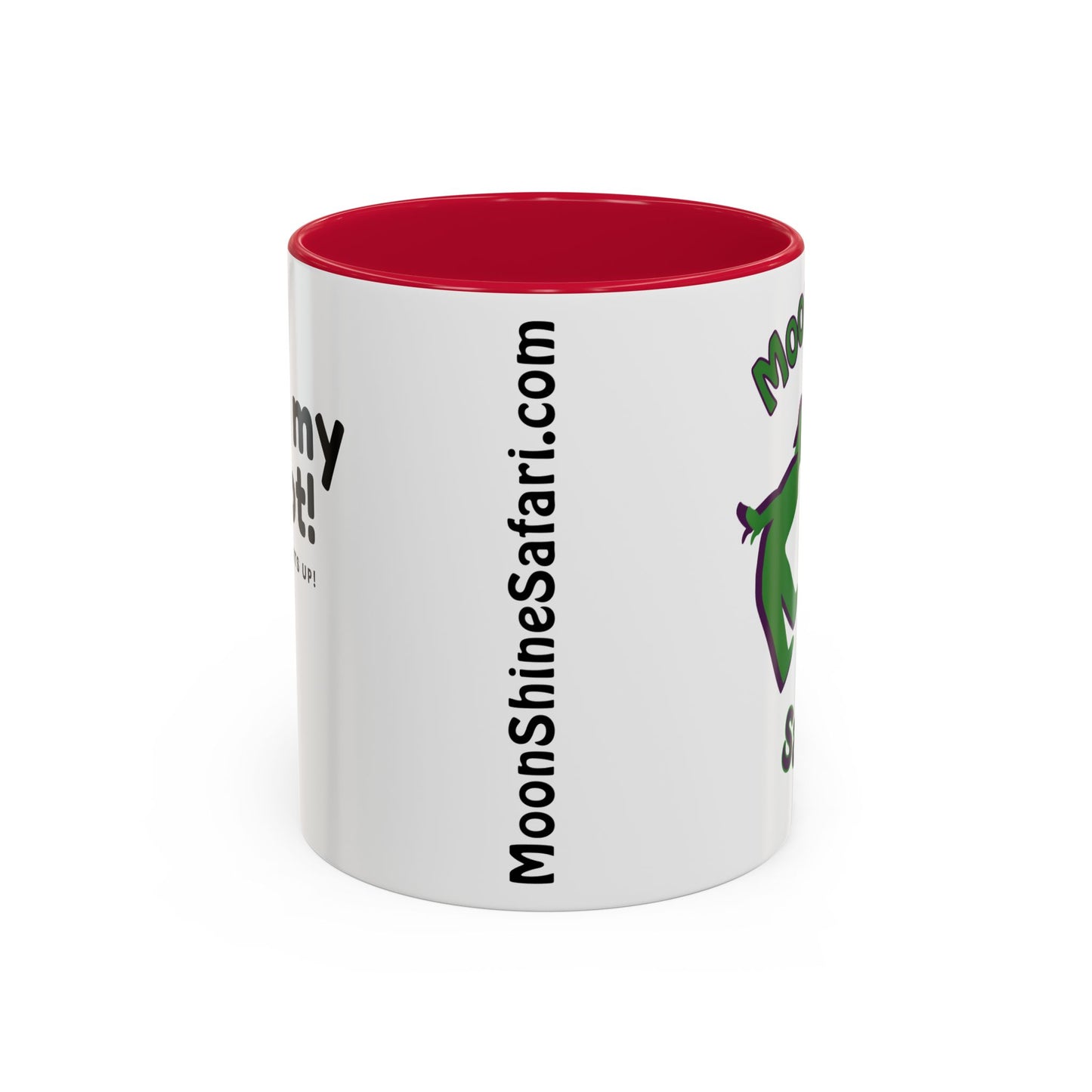 MoonShine Safari "Kiss my foot!" Colorful Mugs (11oz, 15oz)