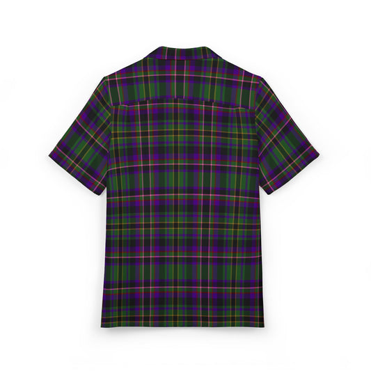 MoonShine Safari Tartan Design Camp Shirt