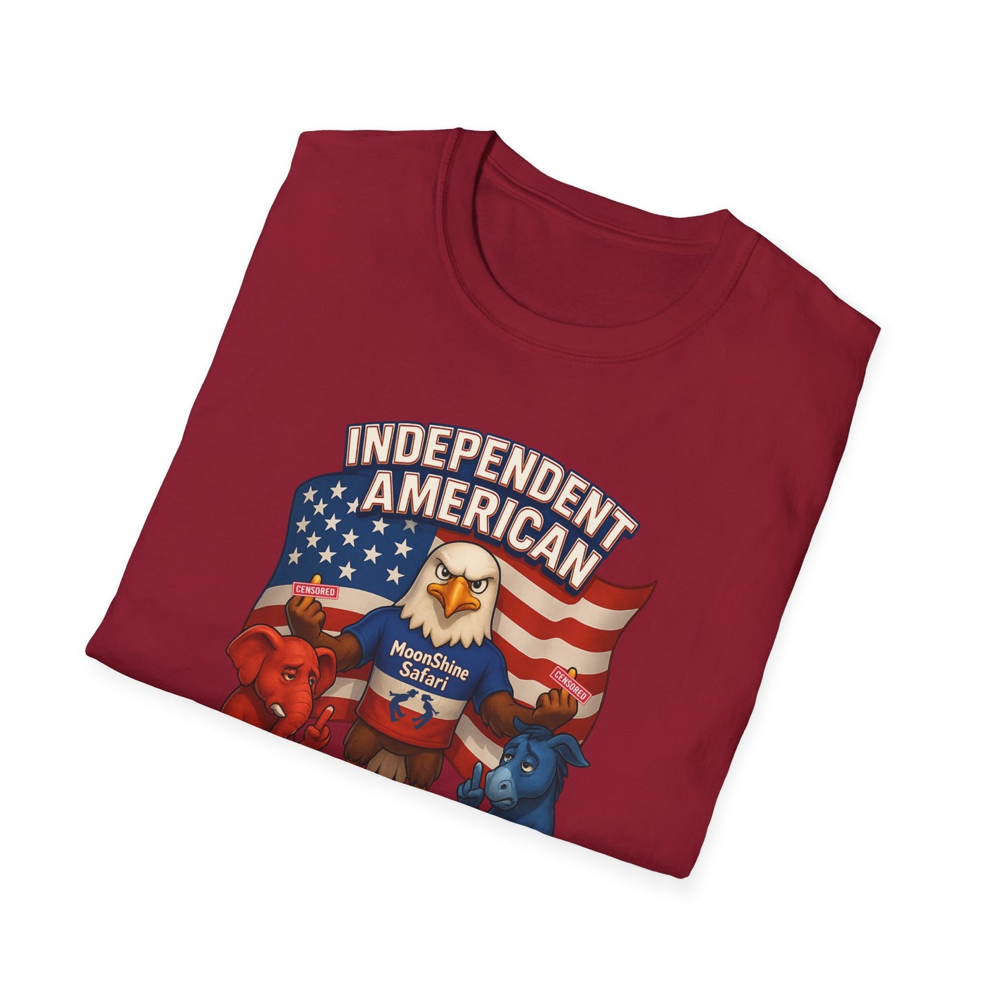MoonShine Safari "Independent American 2.0" Unisex Softstyle T-Shirt
