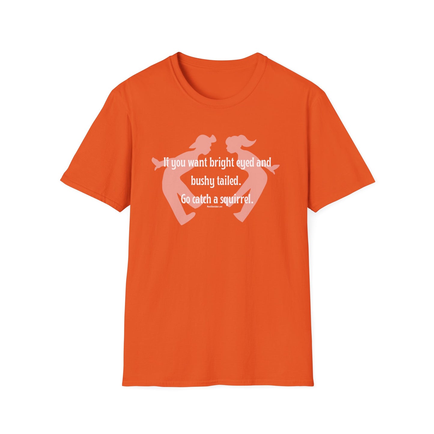 MoonShine Safari "Bright Eyed & Bushy Tailed" Unisex Softstyle T-Shirt