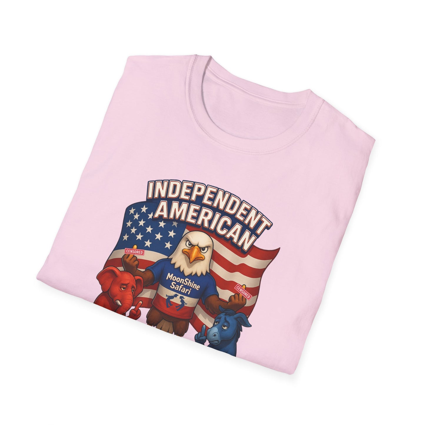 MoonShine Safari "Independent American 2.0" Unisex Softstyle T-Shirt