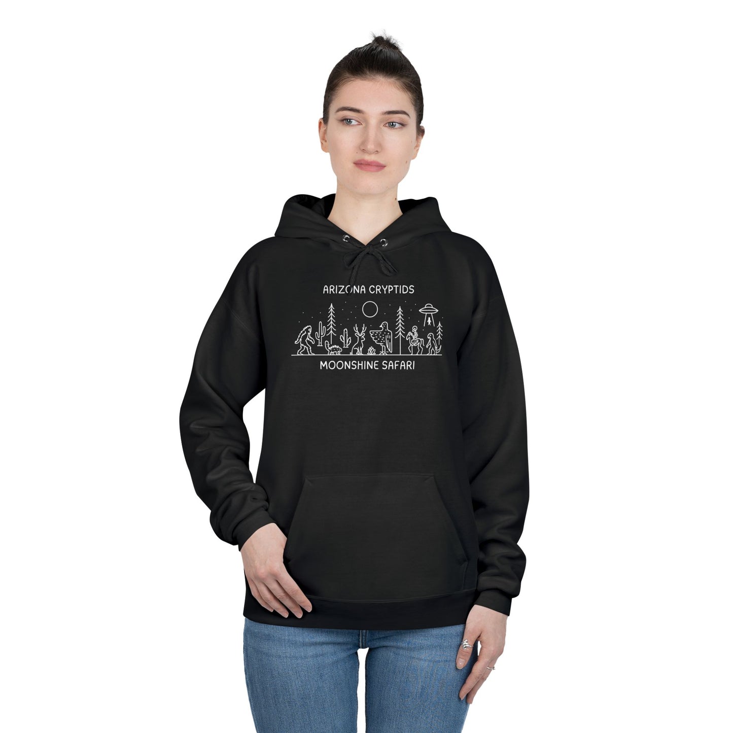 MoonShine Safari Arizona Cryptid Unisex Pullover Hoodie Sweatshirt