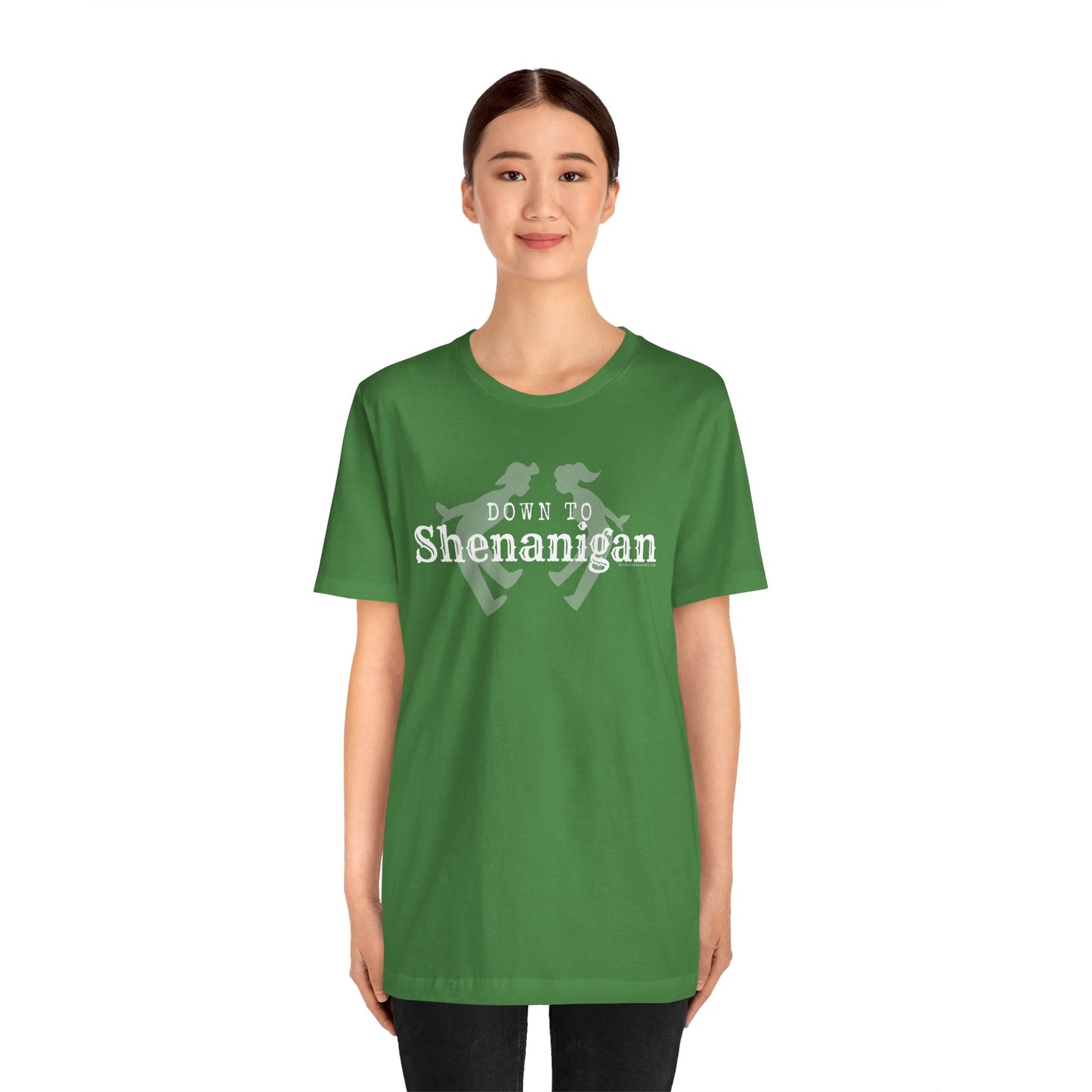 MoonShine Safari " Down to Shenanigan!" Unisex Jersey Short Sleeve Tee
