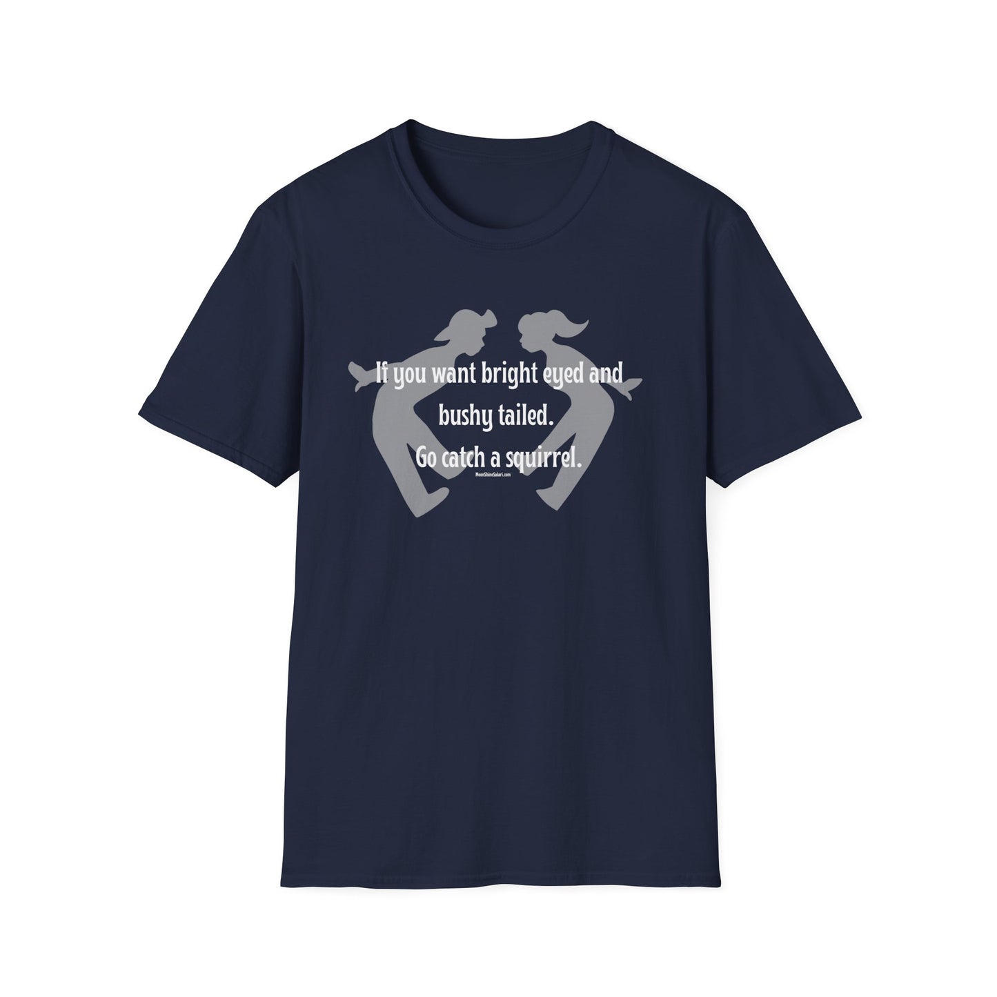 MoonShine Safari "Bright Eyed & Bushy Tailed" Unisex Softstyle T-Shirt