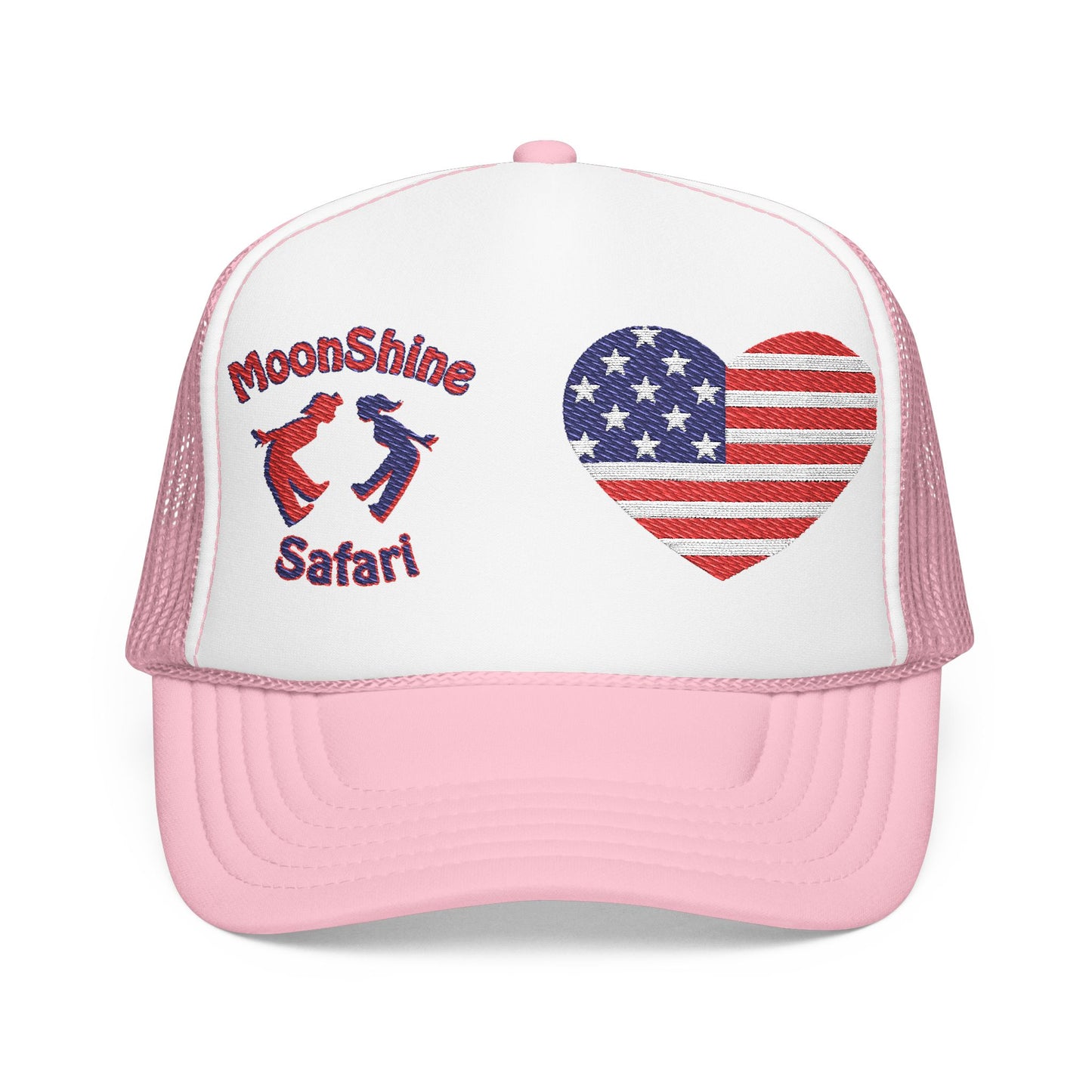 MoonShine Safari America Pride Foam Trucker Hat