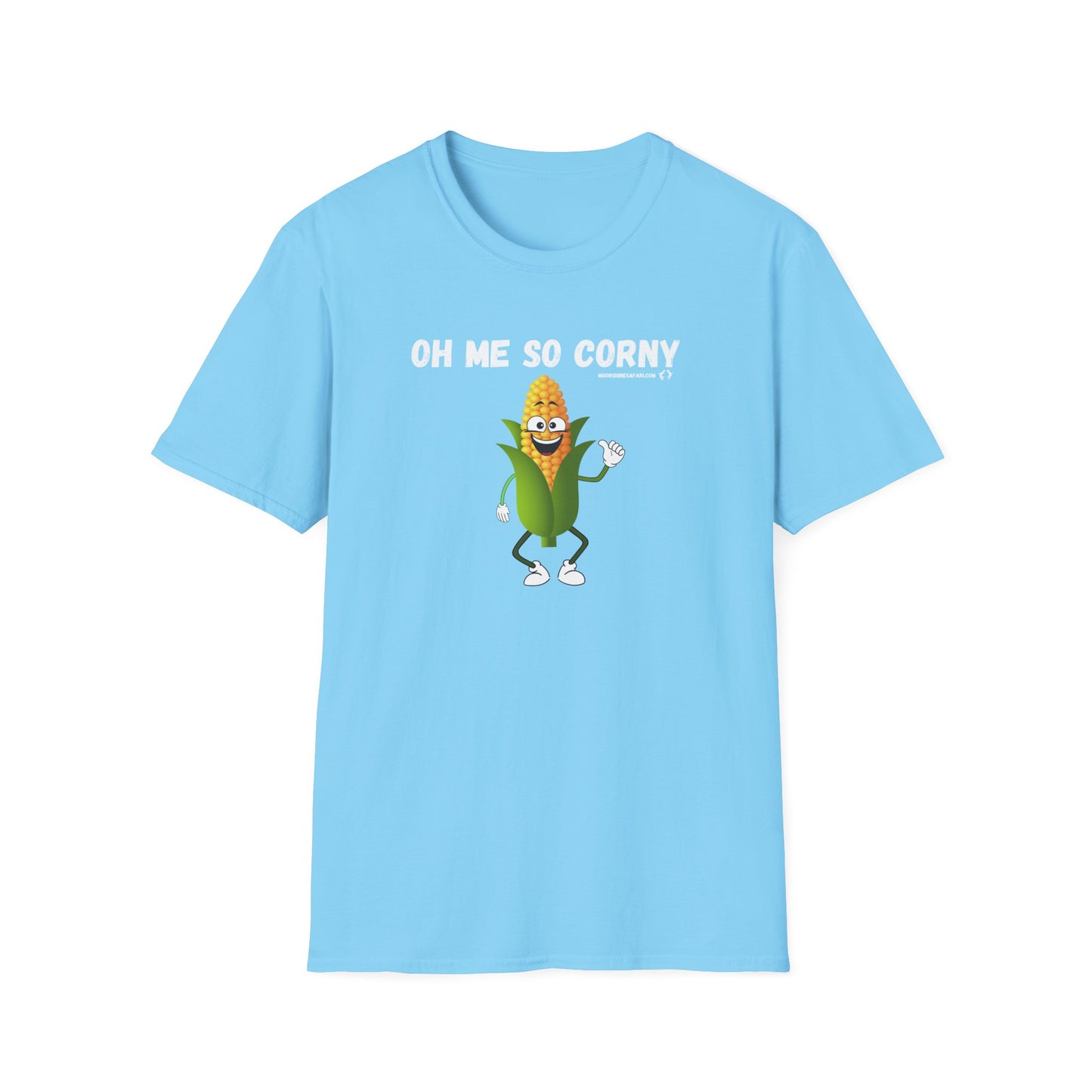 MoonShine Safari "Oh Me So Corny" Unisex Softstyle Humor T-Shirt