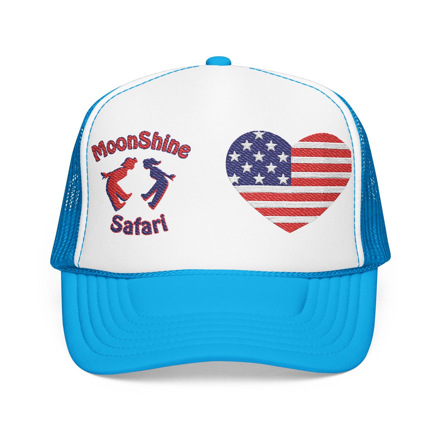 MoonShine Safari America Pride Foam Trucker Hat