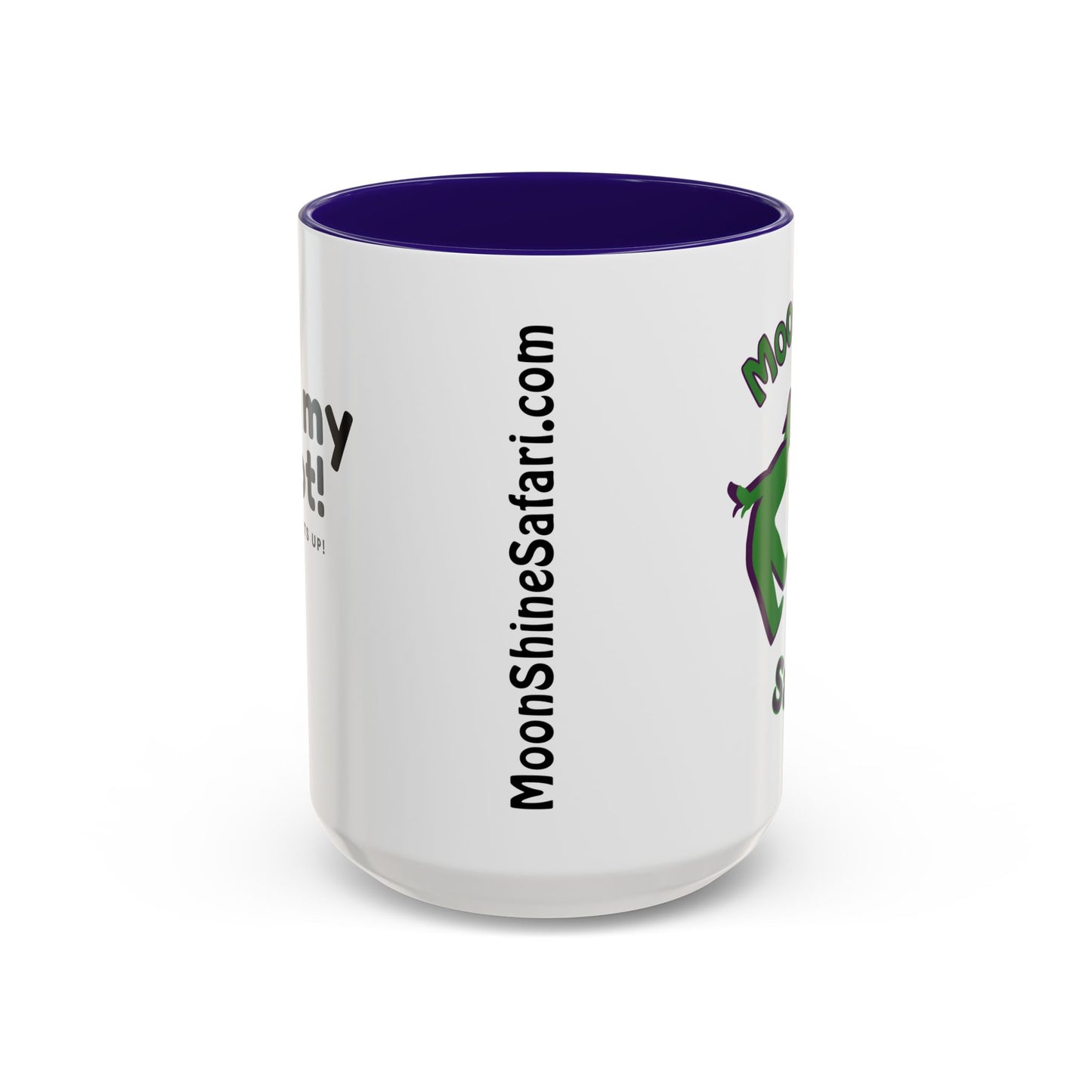 MoonShine Safari "Kiss my foot!" Colorful Mugs (11oz, 15oz)