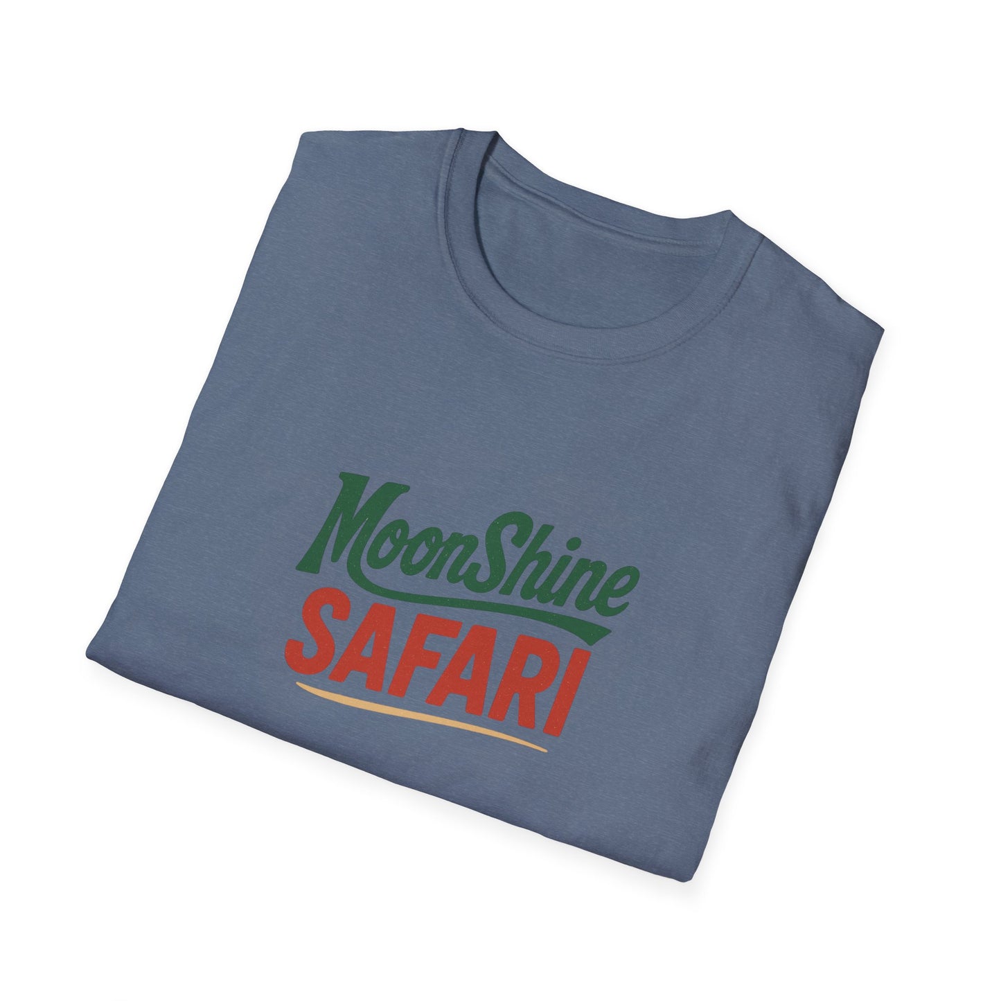 MoonShine Safari "HillBilly Dew" Unisex Softstyle T-Shirt