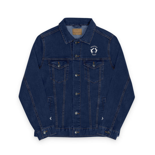 MoonShine Safari Unisex Denim Jacket (embroidered logo)