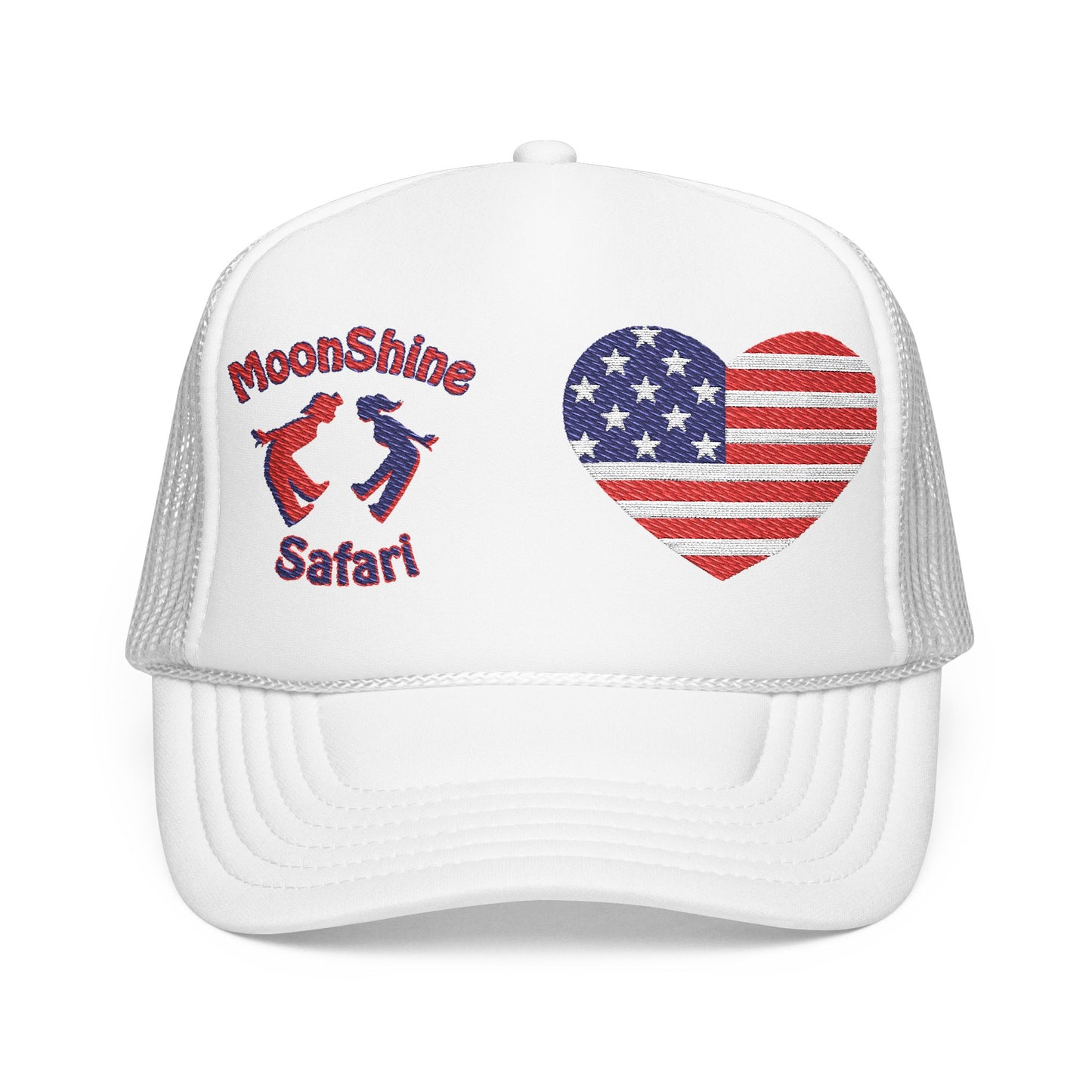 MoonShine Safari America Pride Foam Trucker Hat