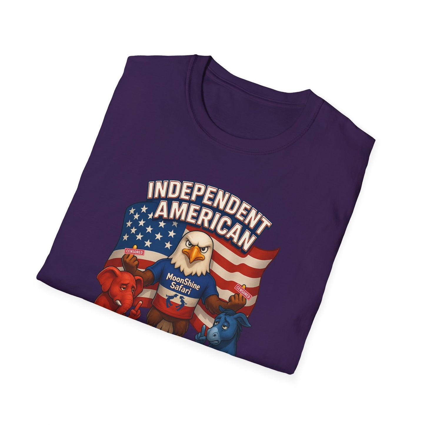MoonShine Safari "Independent American 2.0" Unisex Softstyle T-Shirt