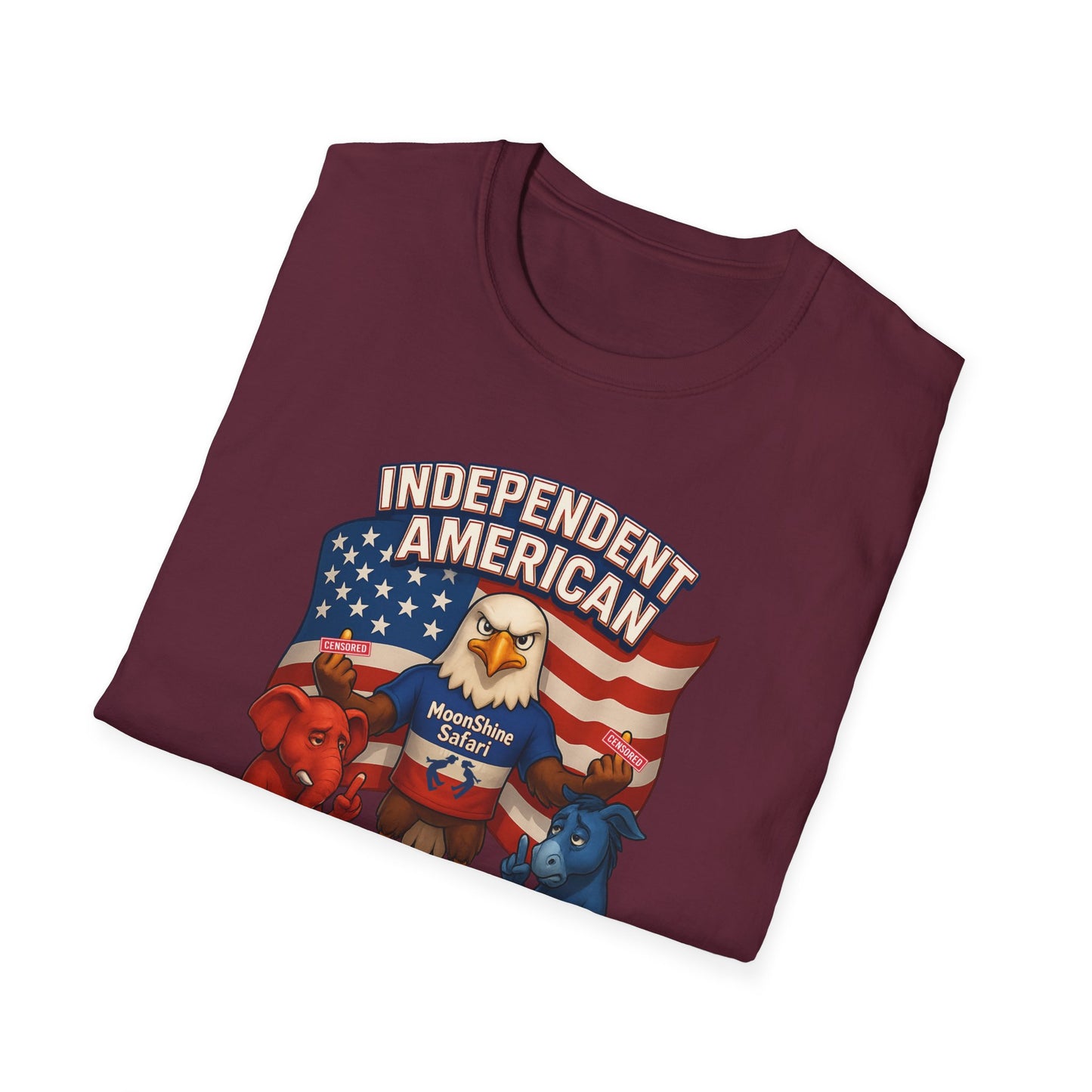 MoonShine Safari "Independent American 2.0" Unisex Softstyle T-Shirt