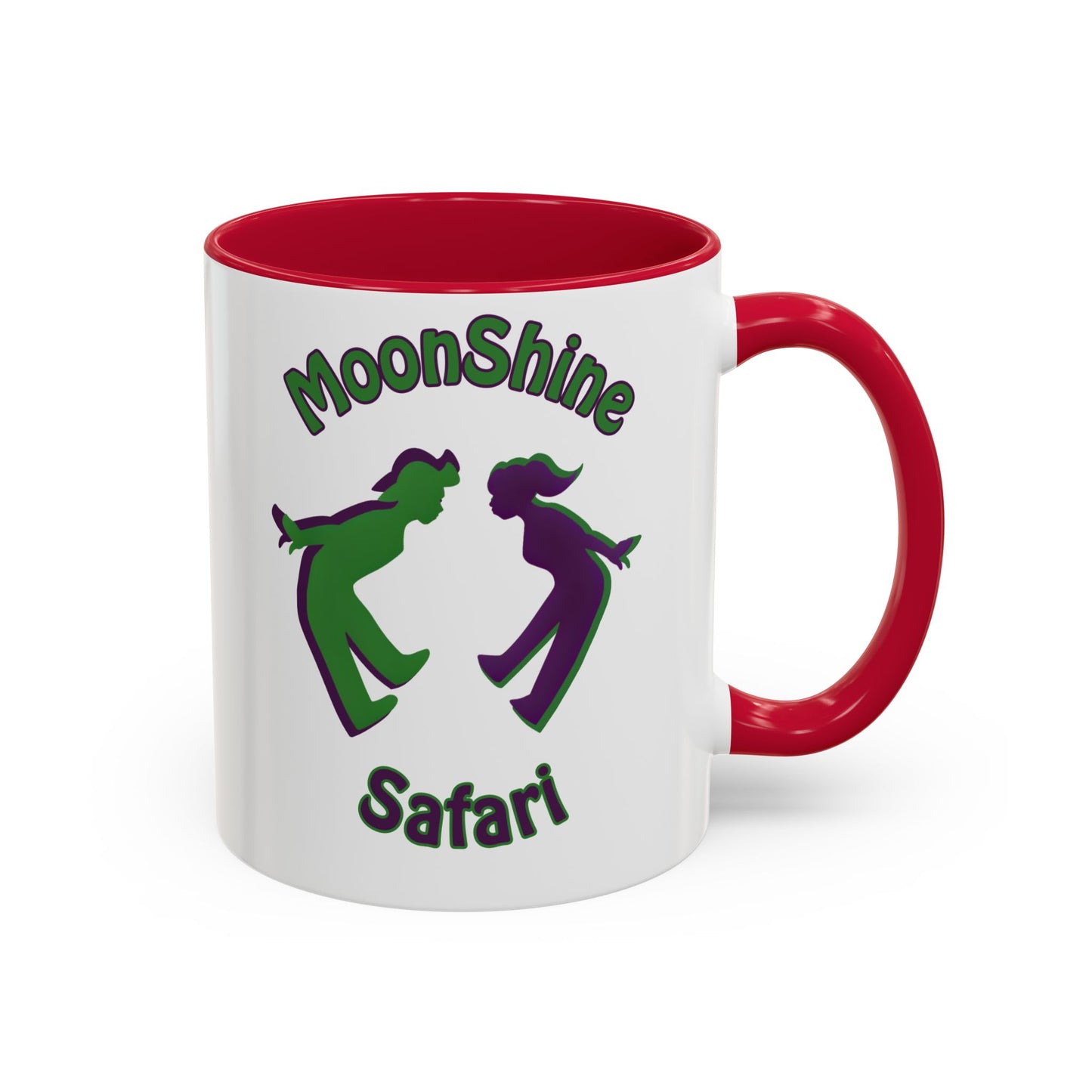 MoonShine Safari "Kiss my foot!" Colorful Mugs (11oz, 15oz)