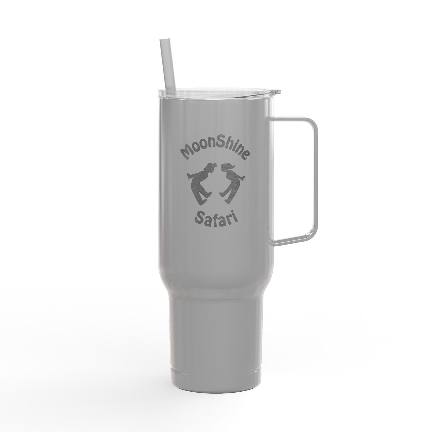 MoonShine Safari Cryptid Club Insulated Engraved Tumbler with Lid, 40oz