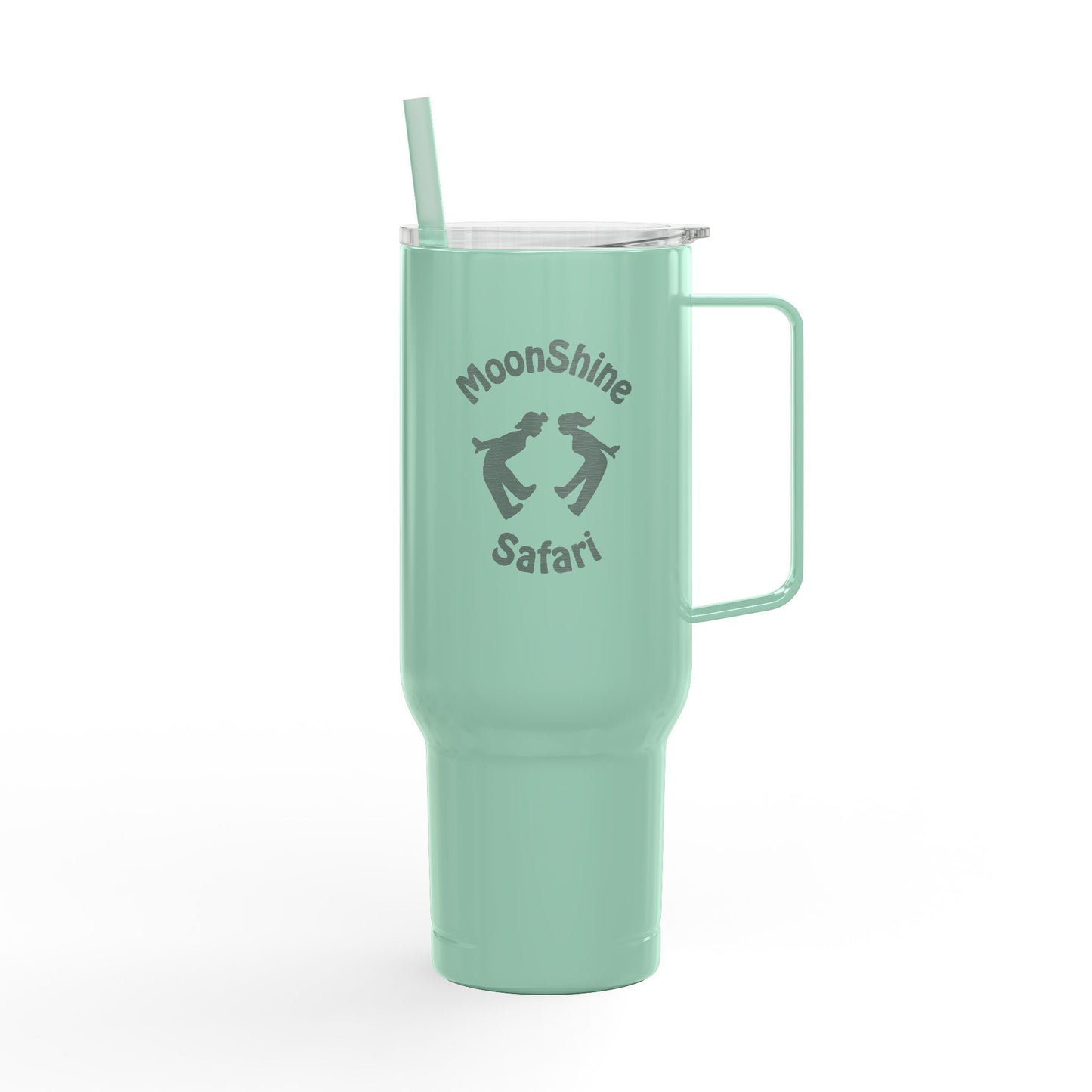 MoonShine Safari Cryptid Club Insulated Engraved Tumbler with Lid, 40oz