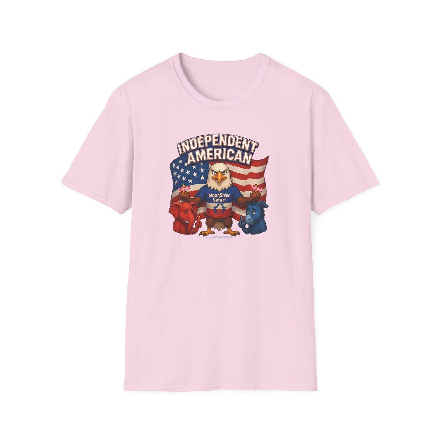 MoonShine Safari "Independent American 2.0" Unisex Softstyle T-Shirt