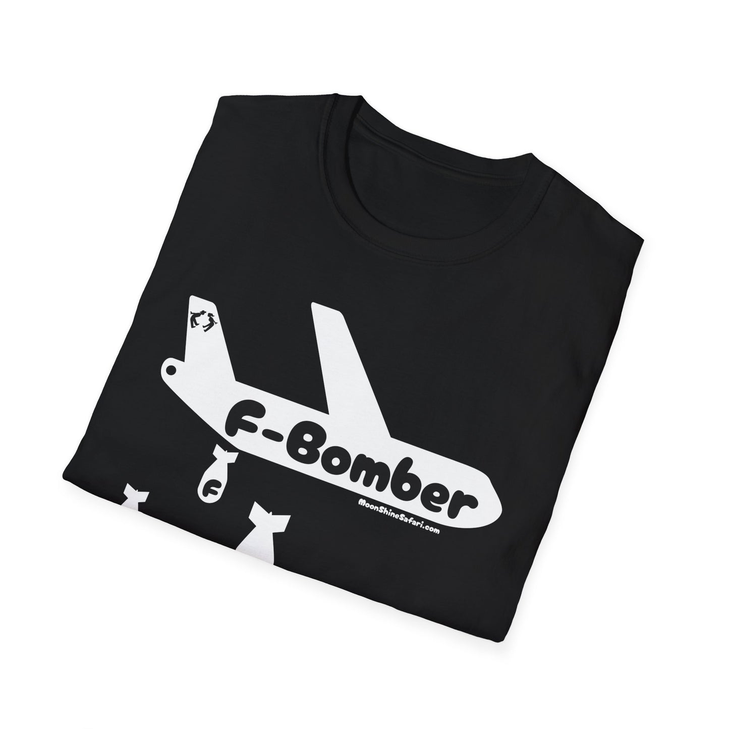 MoonShine Safari "F-Bomber" Unisex Softstyle Humor T-Shirt