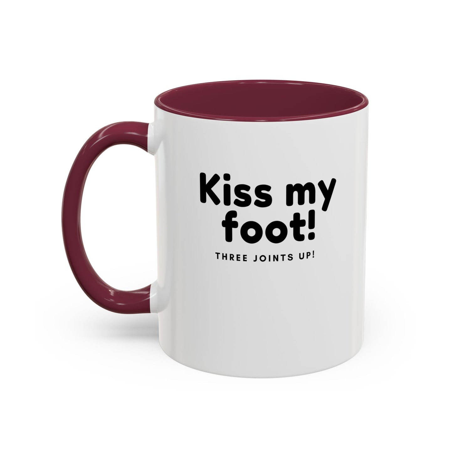 MoonShine Safari "Kiss my foot!" Colorful Mugs (11oz, 15oz)