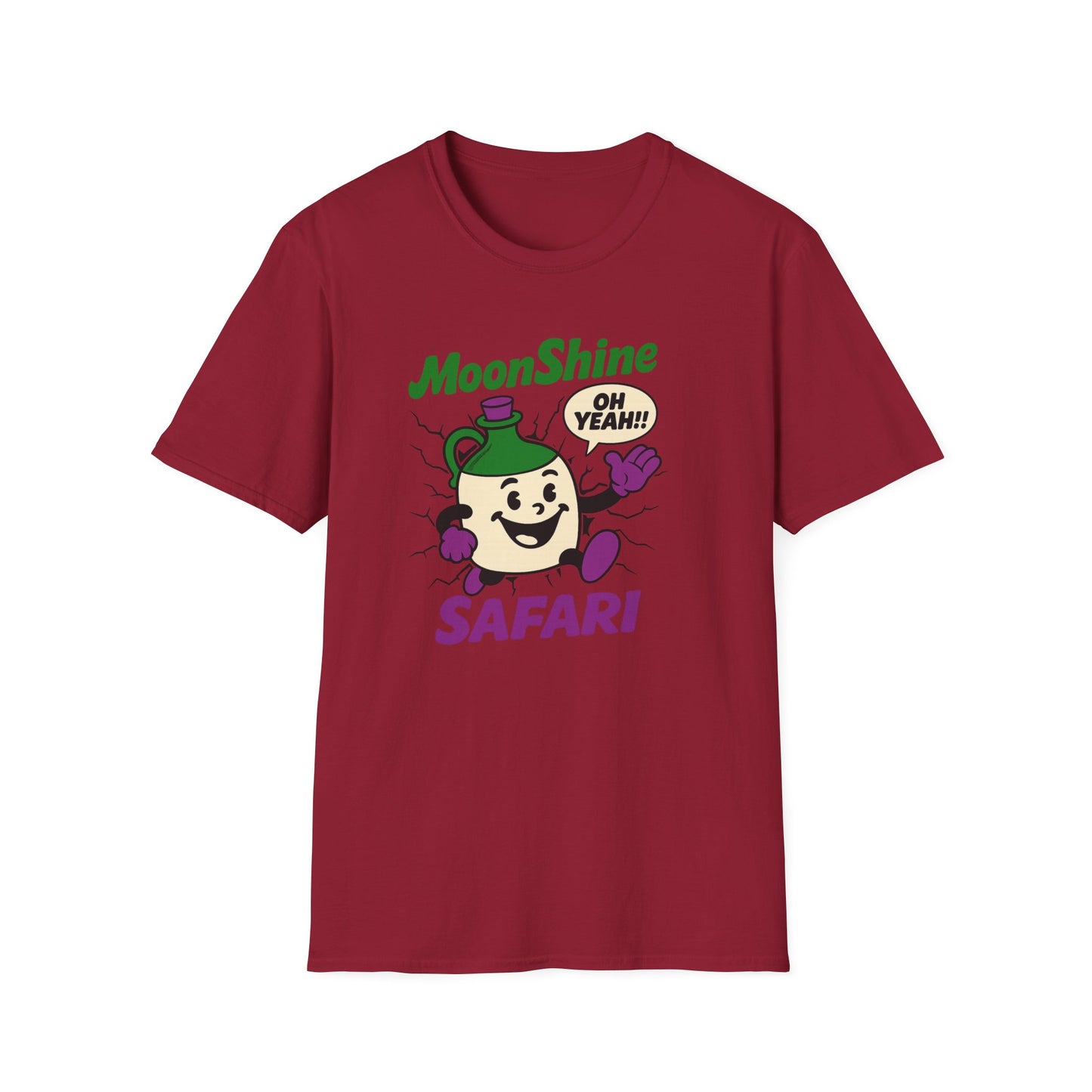 MoonShine Safari "Shine-Aid" Unisex Softstyle T-Shirt
