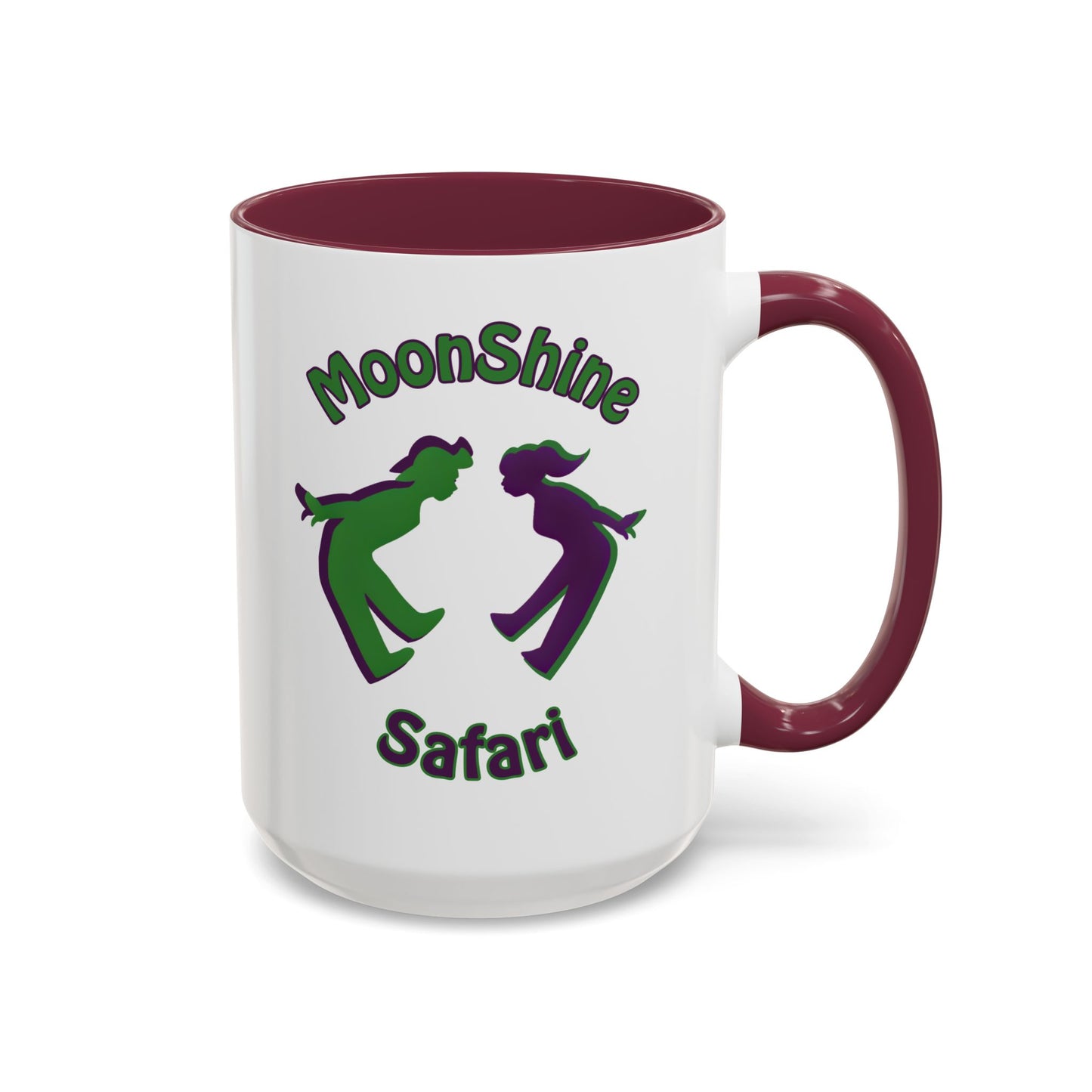 MoonShine Safari "Kiss my foot!" Colorful Mugs (11oz, 15oz)