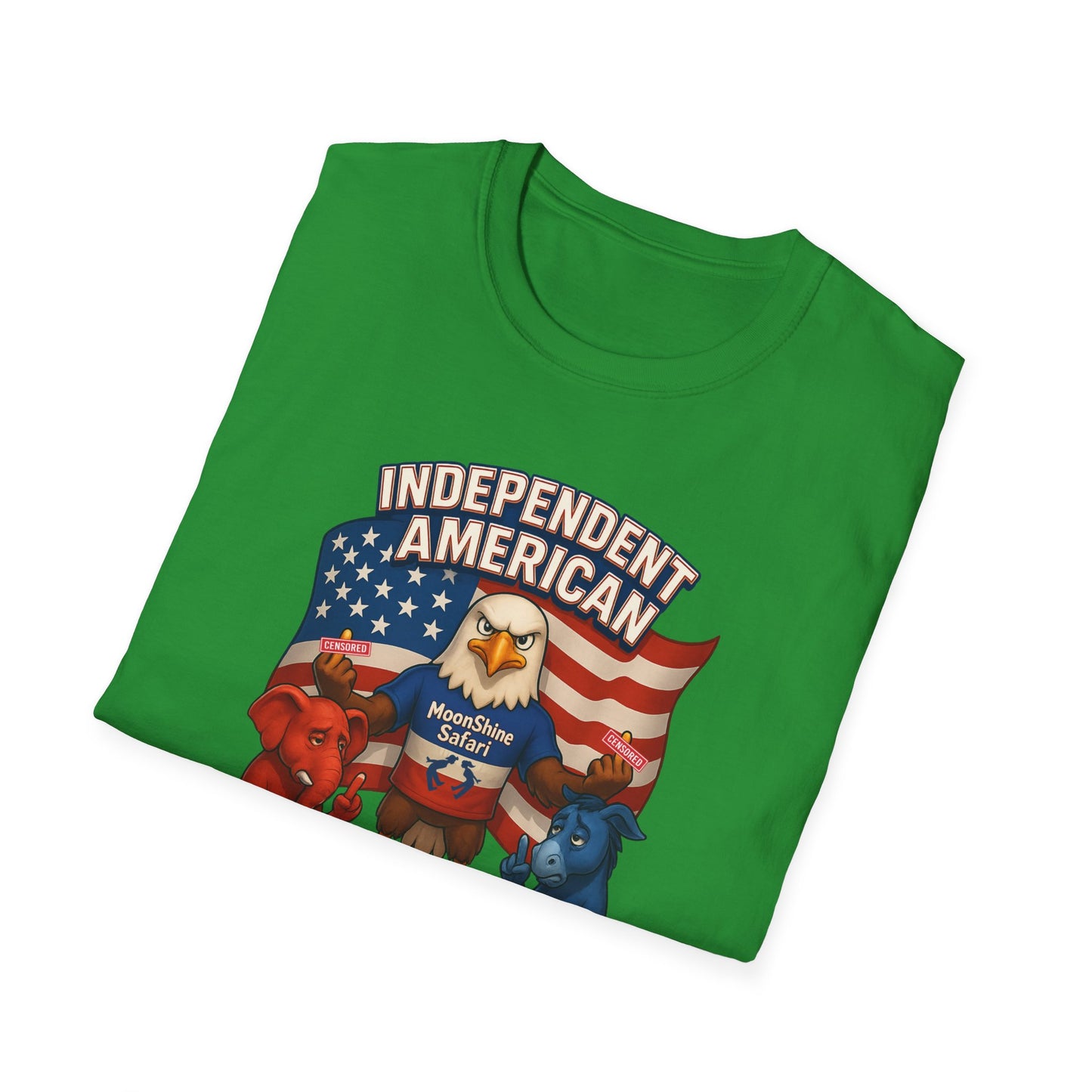 MoonShine Safari "Independent American 2.0" Unisex Softstyle T-Shirt