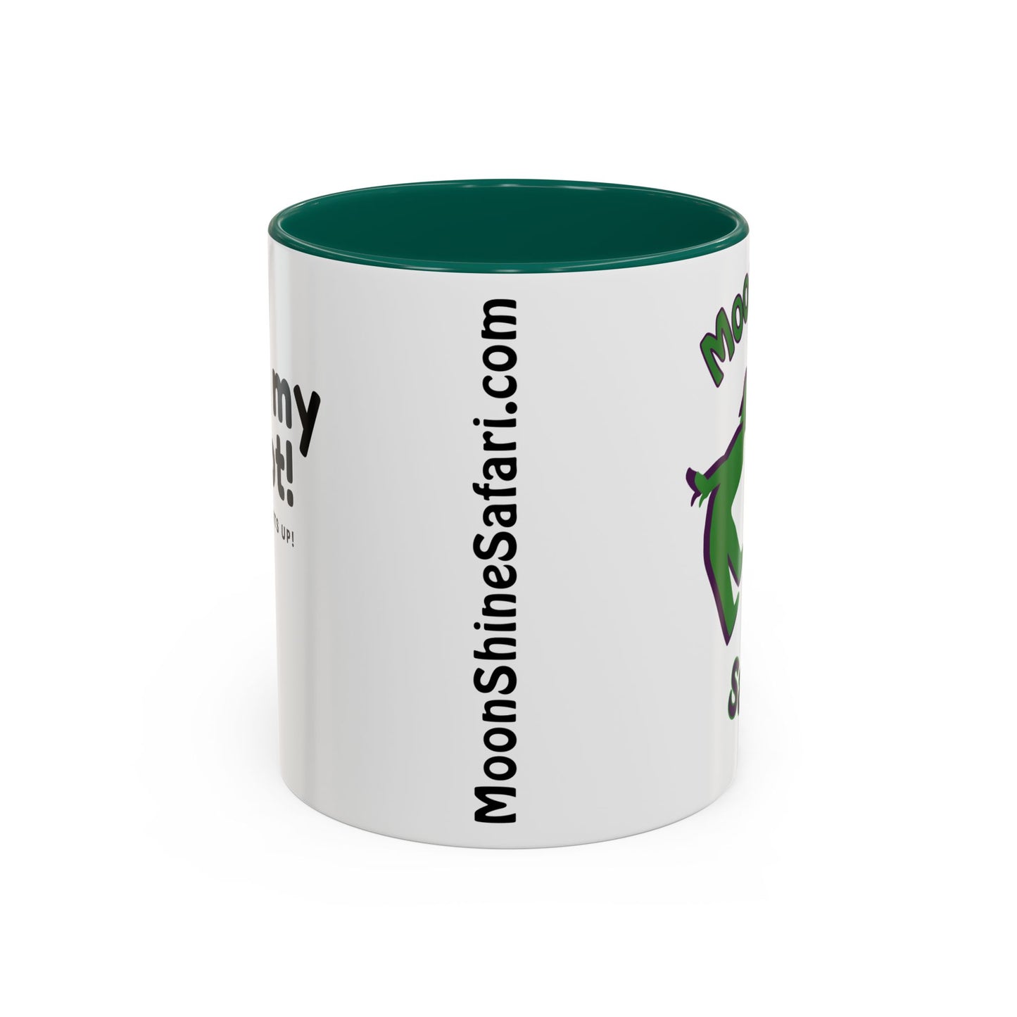 MoonShine Safari "Kiss my foot!" Colorful Mugs (11oz, 15oz)