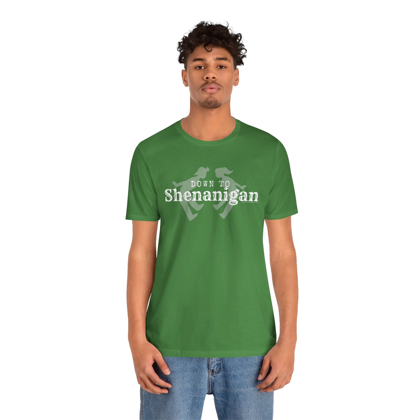 MoonShine Safari " Down to Shenanigan!" Unisex Jersey Short Sleeve Tee