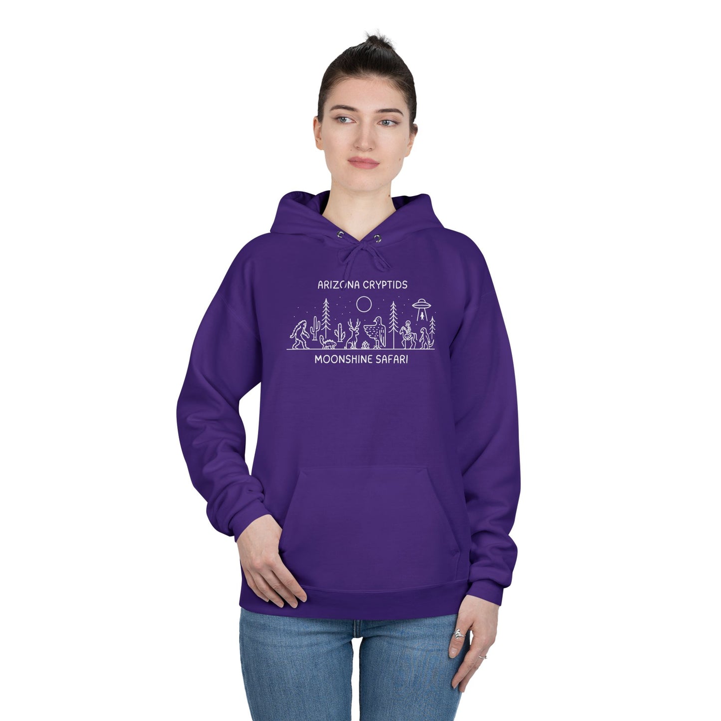 MoonShine Safari Arizona Cryptid Unisex Pullover Hoodie Sweatshirt