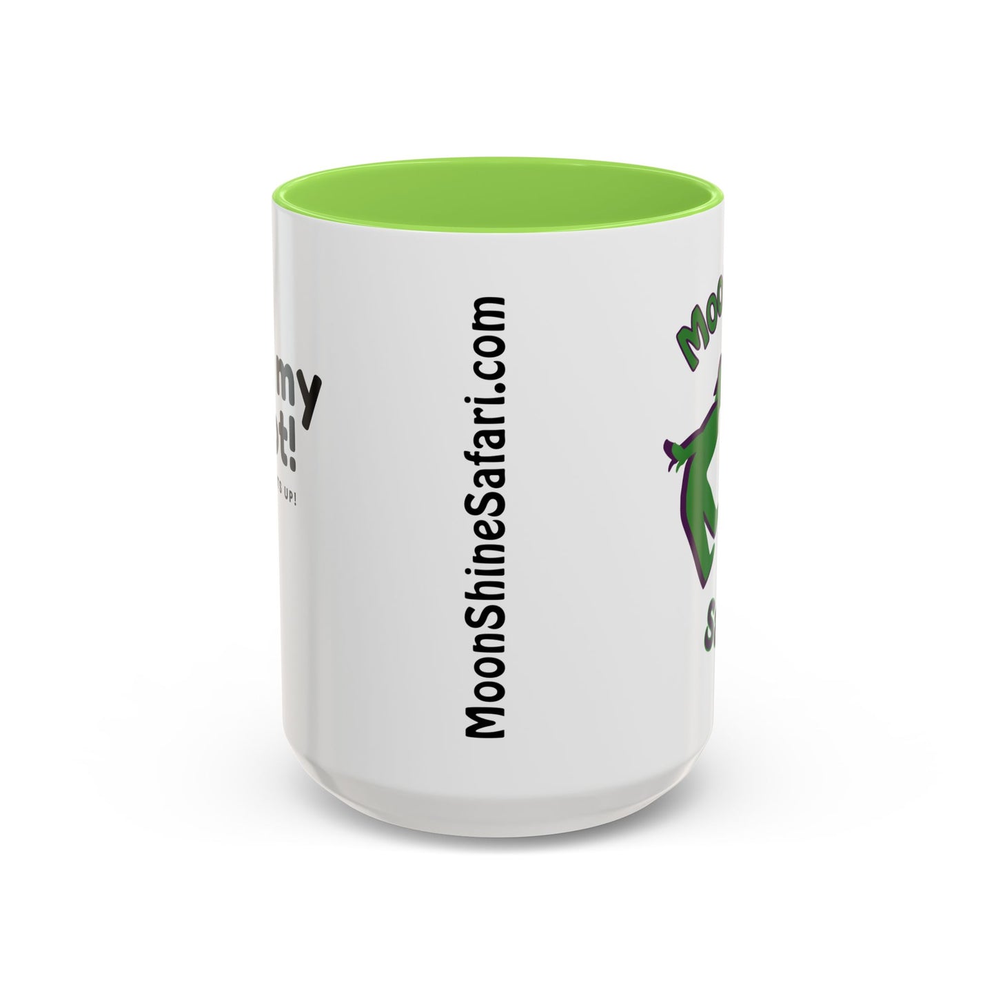 MoonShine Safari "Kiss my foot!" Colorful Mugs (11oz, 15oz)