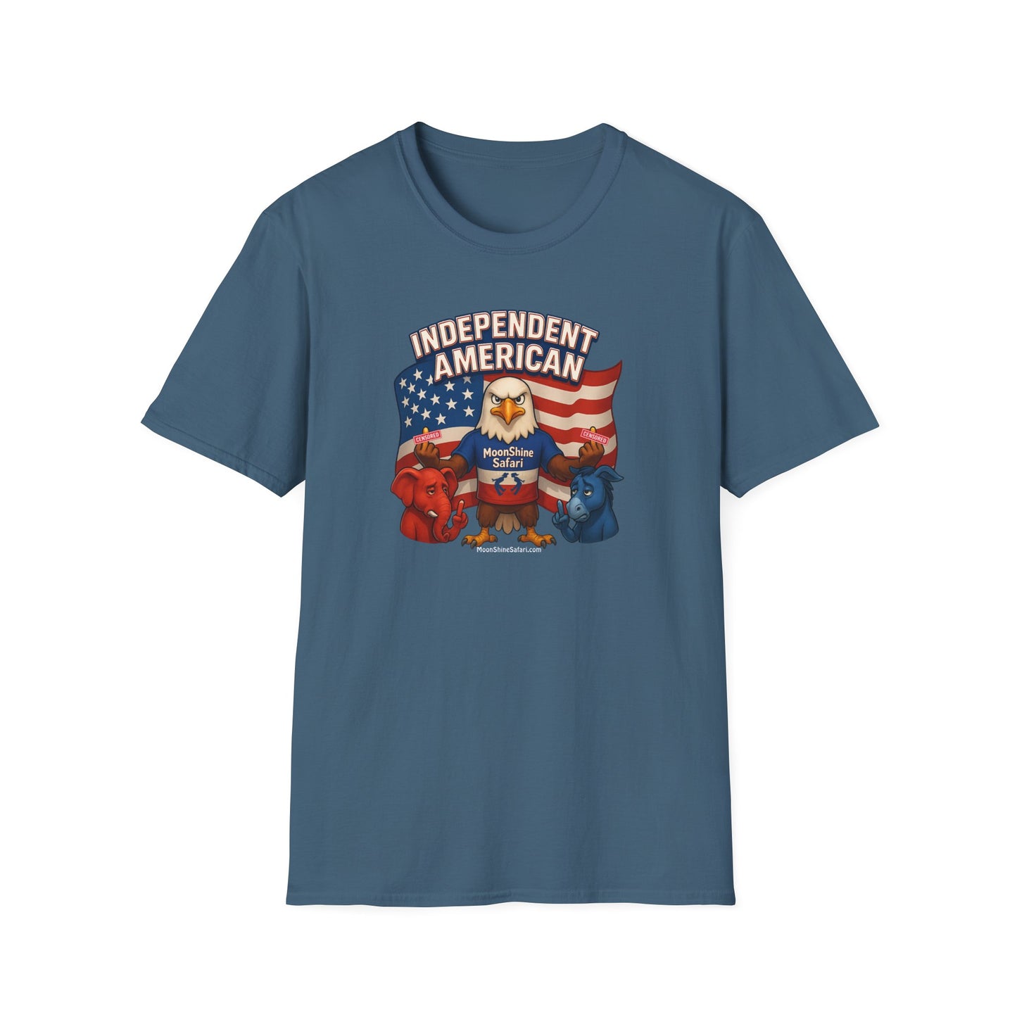 MoonShine Safari "Independent American 2.0" Unisex Softstyle T-Shirt
