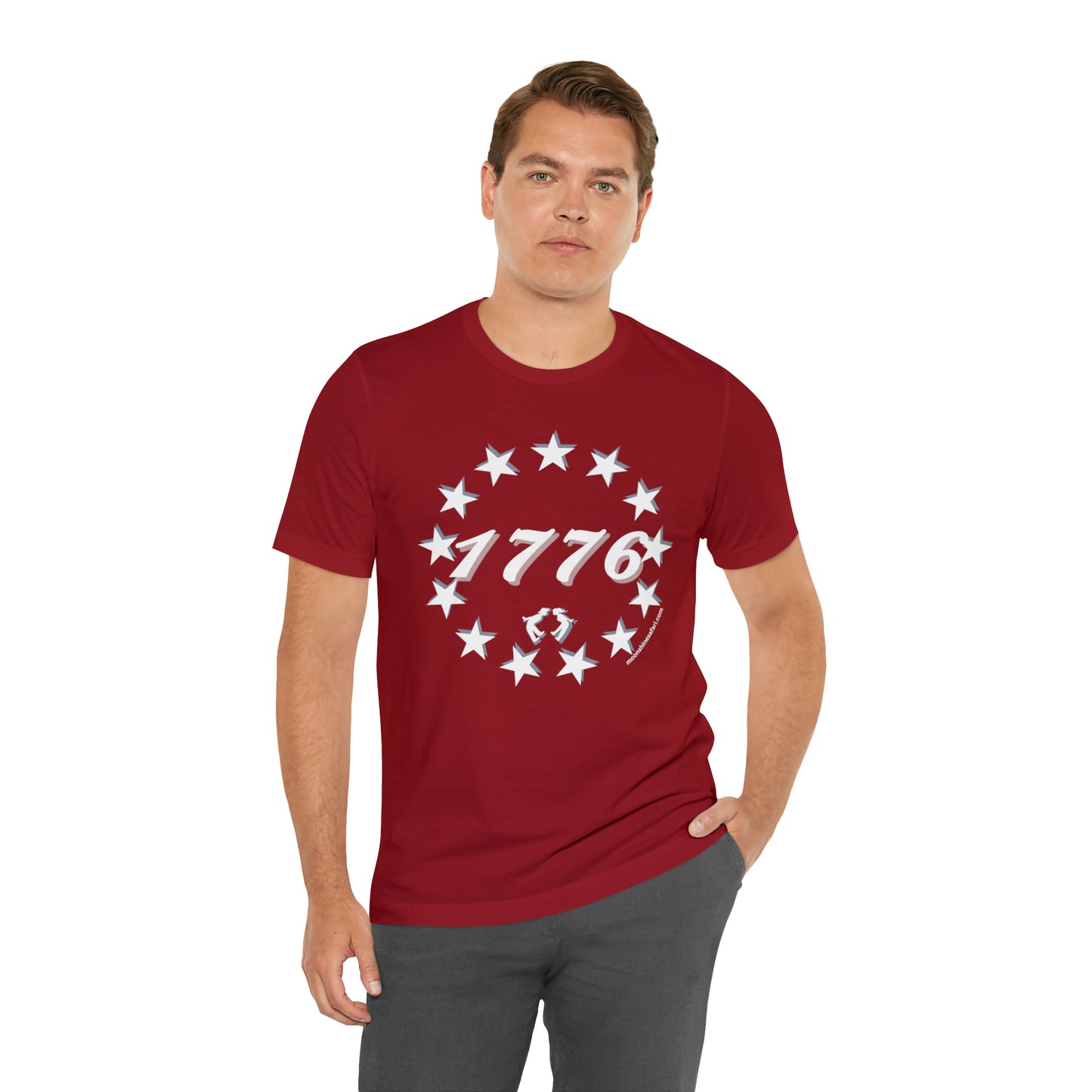 MoonShine Safari 1776 Patriotic Unisex Jersey Short Sleeve Tee