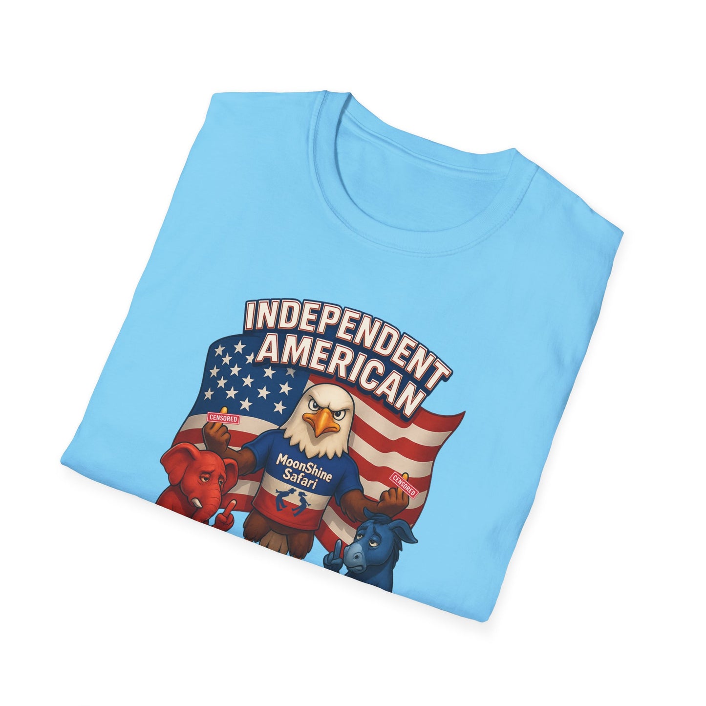 MoonShine Safari "Independent American 2.0" Unisex Softstyle T-Shirt