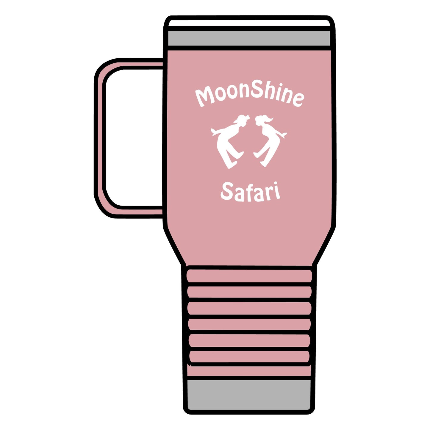 MoonShine Safari Logo Travel Mug, 20oz