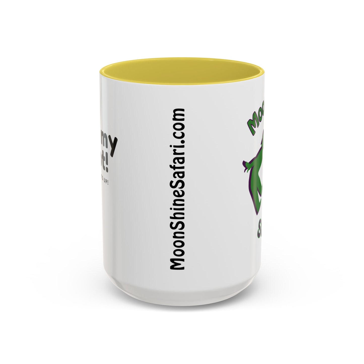 MoonShine Safari "Kiss my foot!" Colorful Mugs (11oz, 15oz)