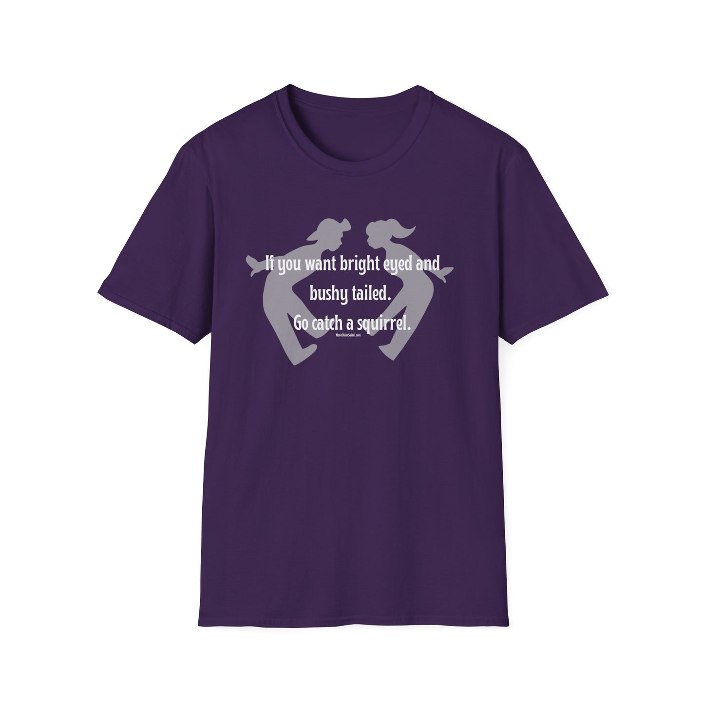MoonShine Safari "Bright Eyed & Bushy Tailed" Unisex Softstyle T-Shirt