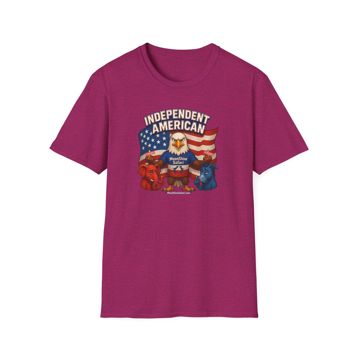 MoonShine Safari "Independent American 2.0" Unisex Softstyle T-Shirt