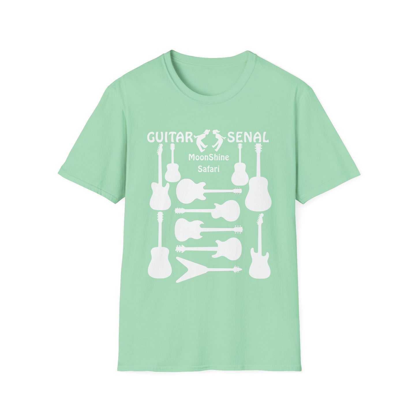MoonShine Safari Guitar*senal Unisex Softstyle T-Shirt