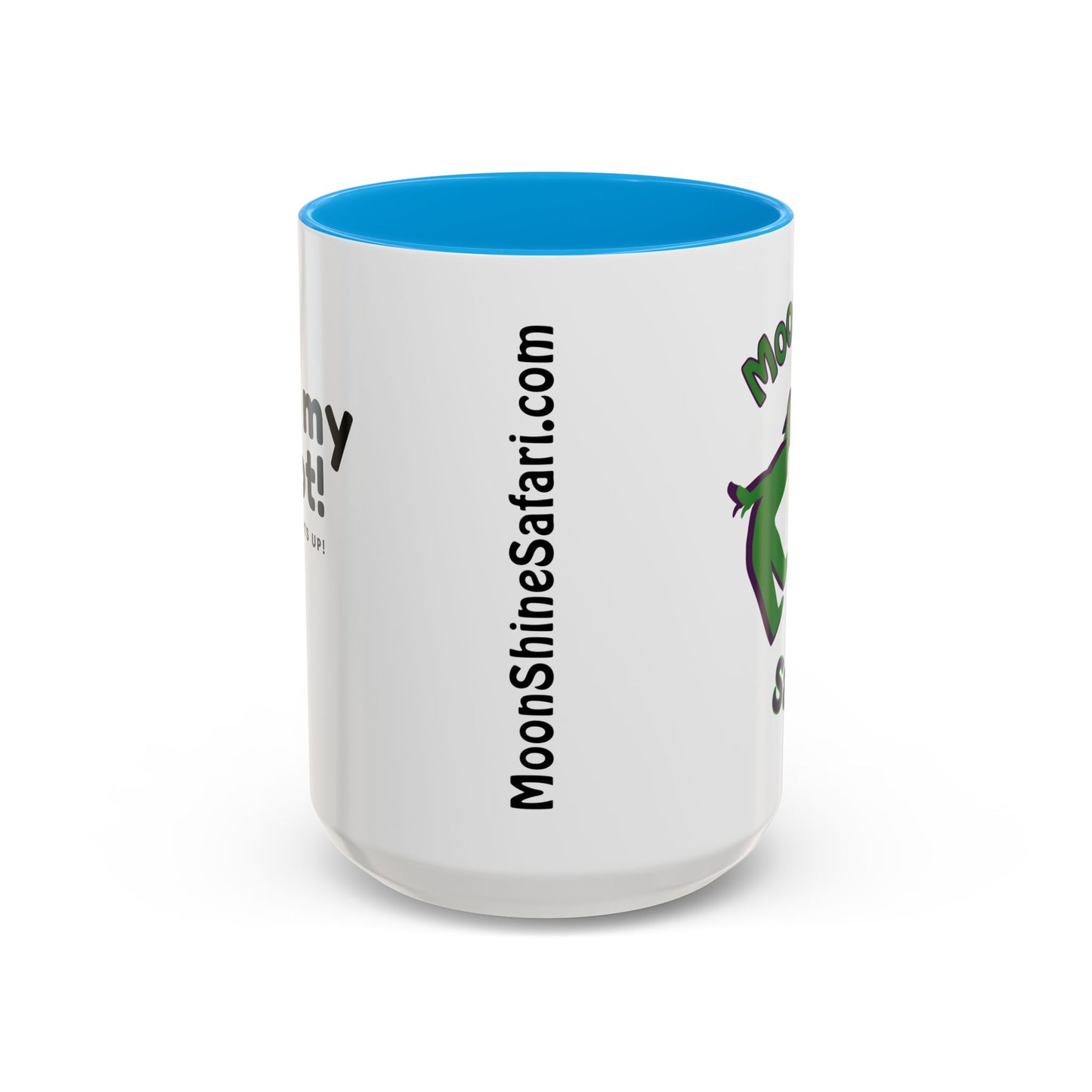 MoonShine Safari "Kiss my foot!" Colorful Mugs (11oz, 15oz)