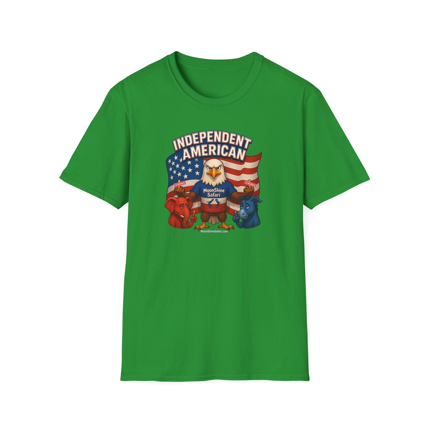 MoonShine Safari "Independent American 2.0" Unisex Softstyle T-Shirt
