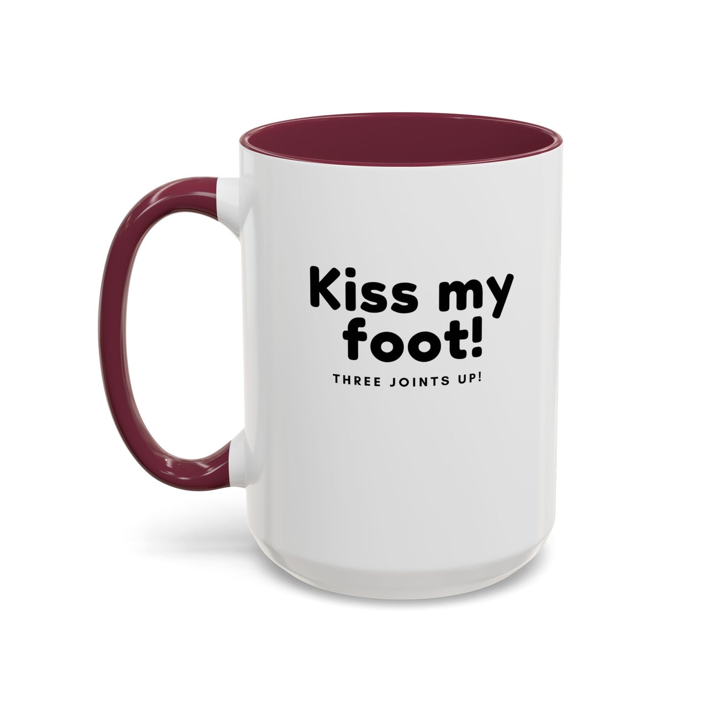 MoonShine Safari "Kiss my foot!" Colorful Mugs (11oz, 15oz)