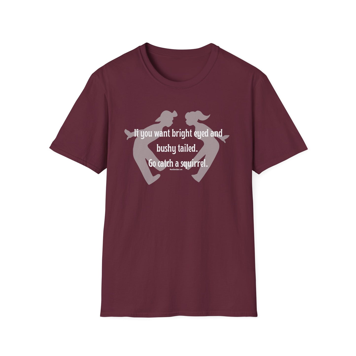 MoonShine Safari "Bright Eyed & Bushy Tailed" Unisex Softstyle T-Shirt