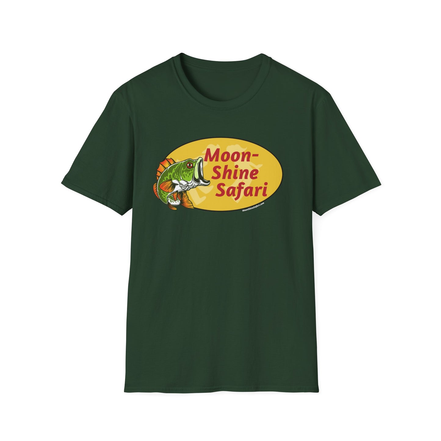 MoonShine Safari Pro Bass Outlet Unisex Softstyle T-Shirt