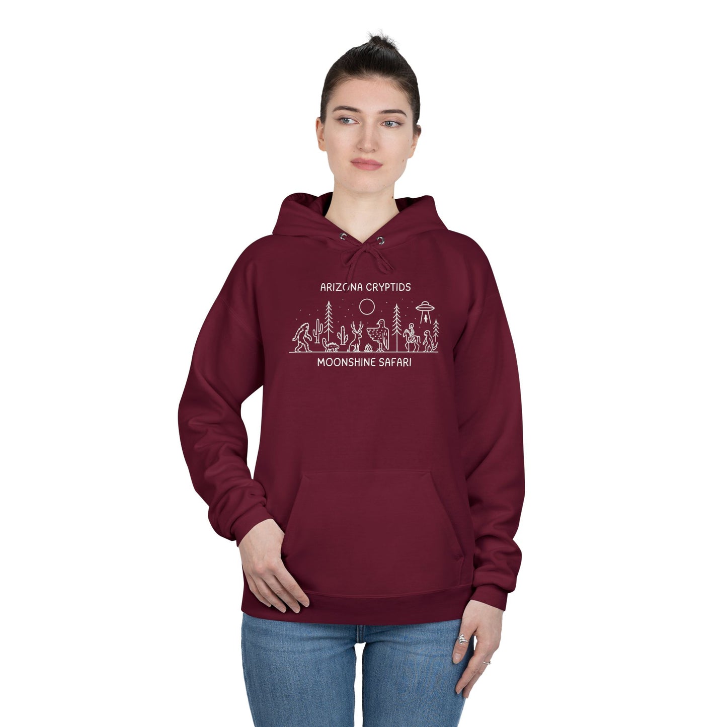 MoonShine Safari Arizona Cryptid Unisex Pullover Hoodie Sweatshirt