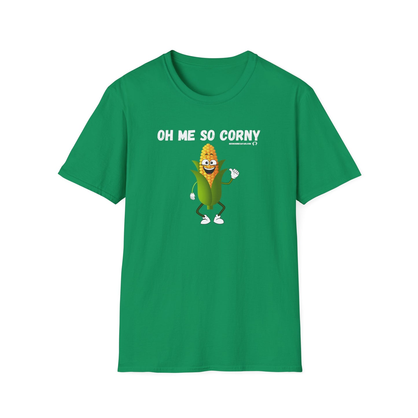 MoonShine Safari "Oh Me So Corny" Unisex Softstyle Humor T-Shirt